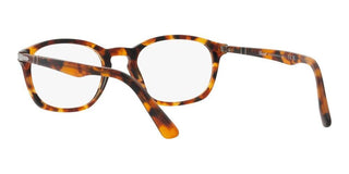 Persol PO 3303V unisex Havana Geometric Eyeglasses