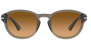 Persol PO 3304S unisex Grey Round Sunglasses