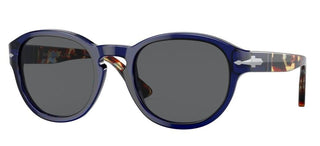 Persol PO 3304S unisex Blue Round Sunglasses