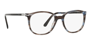 Persol PO 3317V unisex Blue Squared Eyeglasses