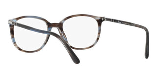 Persol PO 3317V unisex Blue Squared Eyeglasses
