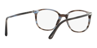 Persol PO 3317V unisex Blue Squared Eyeglasses