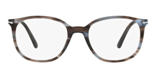 Persol PO 3317V unisex Blue Squared Eyeglasses