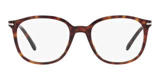 Persol PO 3317V unisex Havana Squared Eyeglasses
