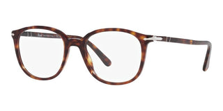 Persol PO 3317V unisex Havana Squared Eyeglasses