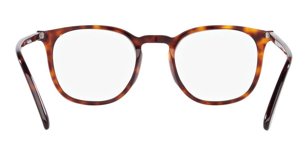 Persol PO 3318V unisex Havana Squared Eyeglasses – Otticanet USA