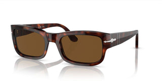 Persol PO 3326S unisex Havana Geometric Sunglasses