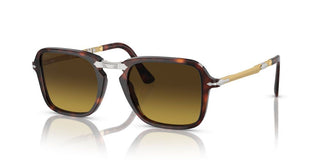 Persol PO 3330S unisex Havana Geometric Sunglasses