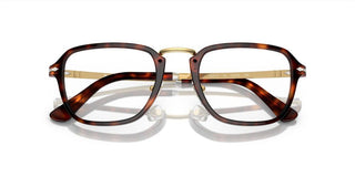 Persol PO 3331V unisex Havana Geometric Eyeglasses