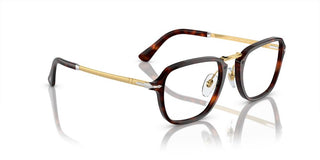 Persol PO 3331V unisex Havana Geometric Eyeglasses