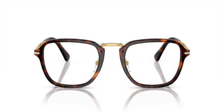 Persol PO 3331V unisex Havana Geometric Eyeglasses