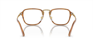 Persol PO 3331V unisex Brown Geometric Eyeglasses