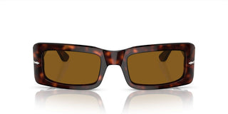 Persol PO 3332S unisex Havana Geometric Sunglasses
