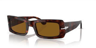 Persol PO 3332S unisex Havana Geometric Sunglasses