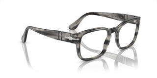 Persol PO 3334V unisex Grey Squared Eyeglasses