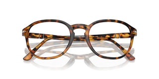 Persol Po 3343v Unisex Brown Geometric Eyeglasses