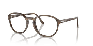 Persol PO 3343V unisex Brown Geometric Eyeglasses