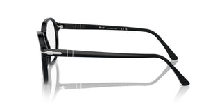 Persol Po 3343v Unisex Black Geometric Eyeglasses