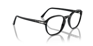 Persol Po 3343v Unisex Black Geometric Eyeglasses