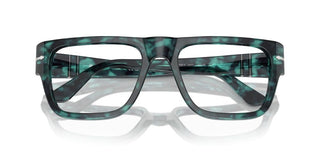Persol Po 3348v Unisex Blue Geometric Eyeglasses