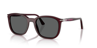 Persol Po 3355s Unisex Red Squared Sunglasses