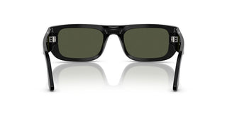 Persol Po 3362s Unisex Black Rectangle Sunglasses