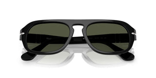 Persol Po 3369s Unisex Black Pilot Sunglasses