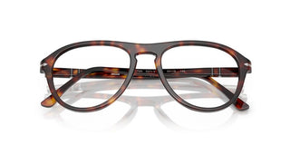 Persol Po 3371v Unisex Havana Pilot Eyeglasses