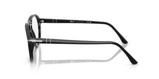 Persol Po 3371v Unisex Black Pilot Eyeglasses