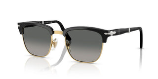Persol Po 3375s Unisex Black Squared Sunglasses