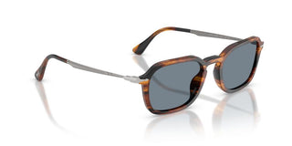 Persol PO 3381S unisex Havana Geometric Sunglasses