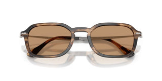 Persol PO 3381S unisex Havana Geometric Sunglasses