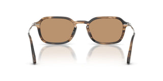 Persol PO 3381S unisex Havana Geometric Sunglasses