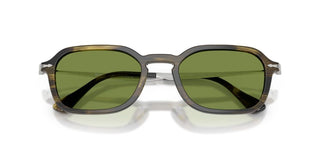 Persol PO 3381S unisex Havana Geometric Sunglasses