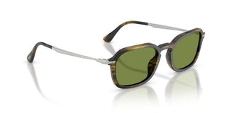 Persol PO 3381S unisex Havana Geometric Sunglasses