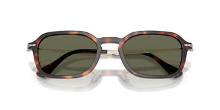 Persol PO 3381S unisex Havana Geometric Sunglasses