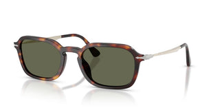 Persol PO 3381S unisex Havana Geometric Sunglasses