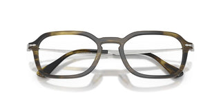 Persol PO 3381V unisex Green Geometric Eyeglasses
