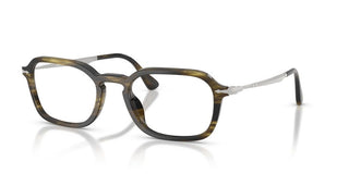 Persol PO 3381V unisex Green Geometric Eyeglasses