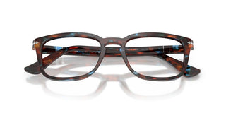 Persol PO 3382V unisex Havana Squared Eyeglasses