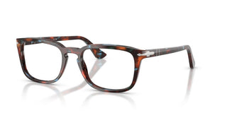 Persol PO 3382V unisex Havana Squared Eyeglasses