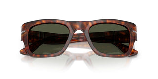 Persol Po 3384s Unisex Havana Squared Sunglasses