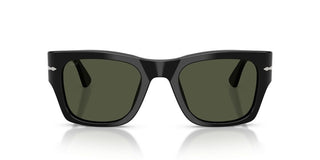 Persol Po 3384s Unisex Black Squared Sunglasses