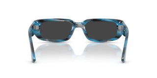 Persol PO 3385S unisex Blue Rectangle Sunglasses