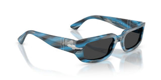 Persol PO 3385S unisex Blue Rectangle Sunglasses