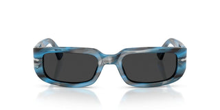 Persol PO 3385S unisex Blue Rectangle Sunglasses