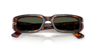 Persol Po 3385s Unisex Havana Rectangle Sunglasses