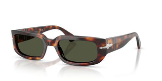Persol Po 3385s Unisex Havana Rectangle Sunglasses