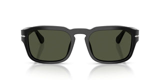 Persol Po 3386s Unisex Black Squared Sunglasses
