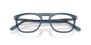 Persol Po 3391v Unisex Blue Squared Eyeglasses